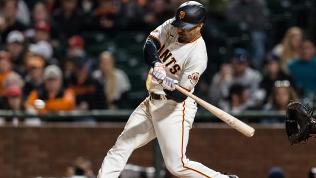 San Francisco Giants first baseman LaMonte Wade Jr.